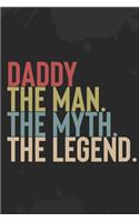 Mens Daddy The Man The Myth The Legend