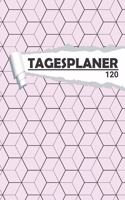 Tagesplaner Hexagon rosa