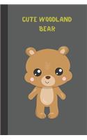 cute woodland bear