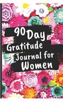 90 Day Gratitude Journal For Women