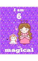 unicorn journal i am 6 and magical