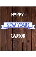 Happy New Years Carson's