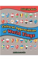 Cultural Appreciation of World Flags Coloring Book