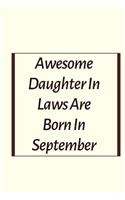 Awesome Daughter In Laws Are Born In September