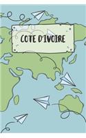 Cote d'Ivoire: Ruled Travel Diary Notebook or Journey Journal - Lined Trip Pocketbook for Men and Women with Lines