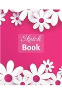 Sketchbook: Large Notebook for Kids. Perfect for Drawing, Doodling or Sketching: 110 Pages, 8.5" x 11" ( Blank Paper Drawing and Write Journal )