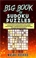 Big Book Of Sudoku Puzzles: Keep Your Brain Alive And Kicking With The Huge Collection Of Hard Sudoku Challenges (The Extremely Advanced Puzzles Are Suitable For Most Skilled S