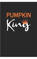 Funny Halloween Notebook - Pumpkin King Wirting Journal - Cute Halloween Gift - Halloween Themed Boys Pumpkin Diary: Medium College-Ruled Journey Diary, 110 page, Lined, 6x9 (15.2 x 22.9 cm)