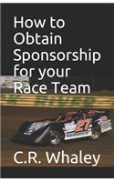 How to Obtain Sponsorship for your Race Team
