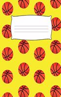 Basketball Primary Journal Composition Notebook