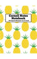 Cornell Notes Notebook: 8.5" by 11" - 150 Pages of Cornell Note Paper for Note Taking - Lined Format - Design #16