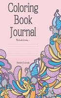 Coloring Book Journal