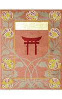 Monogram Shinto Sketchbook: Blank Art Pad Notebook Journal(47 Monogram Nouveauthree 150 Sketch)
