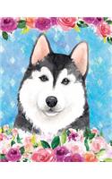 My Big Fat Bullet Journal for Dog Lovers Husky in Flowers 4