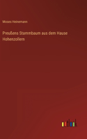 Preußens Stammbaum aus dem Hause Hohenzollern