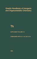 Gmelin: Handbook of Inorganic and Organometallic Chemistry
