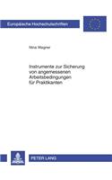 Instrumente Zur Sicherung Von Angemessenen Arbeitsbedingungen Fuer Praktikanten