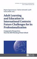 Adult Learning and Education in International Contexts