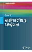 Analysis of Rare Categories