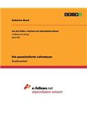 pauschalierte Lohnsteuer