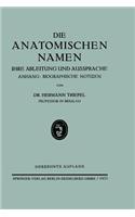 Die Anatomischen Namen