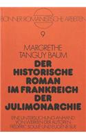 Der historische Roman im Frankreich der Julimonarchie