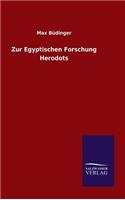 Zur Egyptischen Forschung Herodots