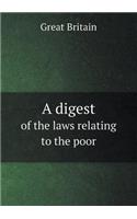 A Digest of the Laws Relating to the Poor