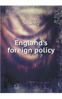 England's foreign policy: (English)