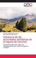 Influencia de las actividades antrópicas en la laguna de Siscunsí