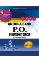 Andhra Bank P.O Probationary Officer Recruitment Exam.