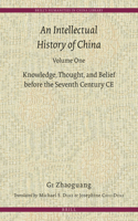 Intellectual History of China, Volume One