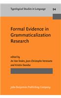Formal Evidence in Grammaticalization Research