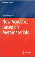 New Acoustics Based on Metamaterials