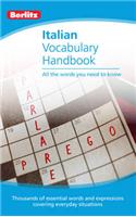 Berlitz Vocabulary Handbook Italian