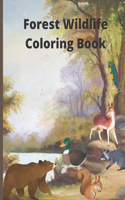 Forest Wildlife Coloring Book