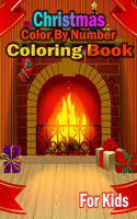 Christmas Color By Number Coloring Book For Kids