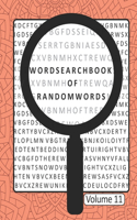 Word Search Book Of Random Words Volume 11