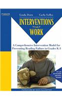 Interventions That Work: A Comprehensive Intervention Model for Reversing Reading Failure in Grades K-3 [With CDROM]