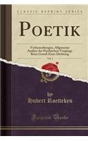 Poetik, Vol. 1