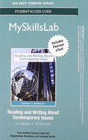 New Myskillslab with Pearson Etext -- Standalone Access Card -- For Reading and Writing about Contemporary Issues