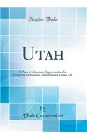 Utah: A Place of Abundant Opportunities for Prosperity in Business, Industrial and Home Life (Classic Reprint)