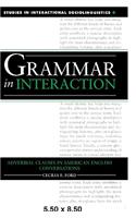 Grammar in Interaction