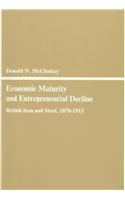 Economic Maturity and Entrepreneurial Decline