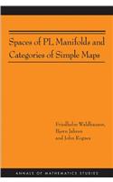 Spaces of PL Manifolds and Categories of Simple Maps