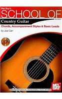 School of Country Guitar: Chords, Accompaniment Styles & Basic Leads