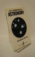 Key Definitions in Astronomy (A Littlefield, Adams quality paperback)