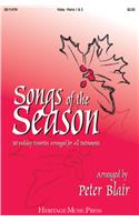 Songs of the Season - Viola (Parts 1 & 3): 30 Holiday Favorites Arranged for All Instruments