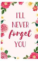 I'll Never Forget You