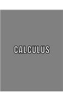 Calculus